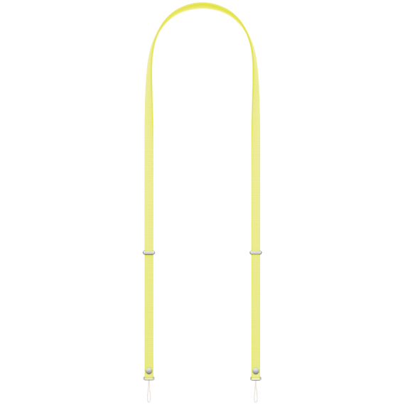Crossbody Strap - Neon Yellow,Model A3555