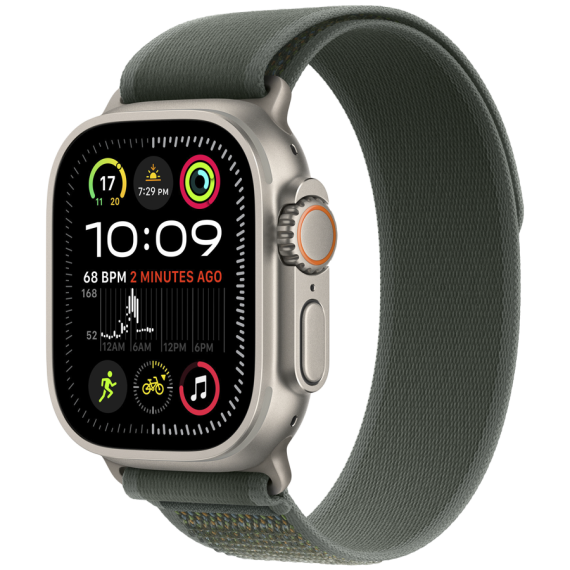РЕМІНЕЦЬ ДЛЯ ГОДИННИКА APPLE WATCH 49 GREEN N TI TL S/M-ZML