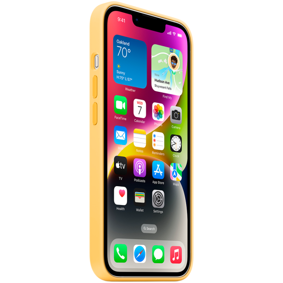 СИЛІКОНОВИЙ ЧОХОЛ IPHONE 14 SI CASE SUNGLOW-ZEE