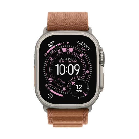 РЕМІНЕЦЬ ДЛЯ ГОДИННИКА APPLE WATCH 49 TERRA CTTA N TI ALP S-ZML