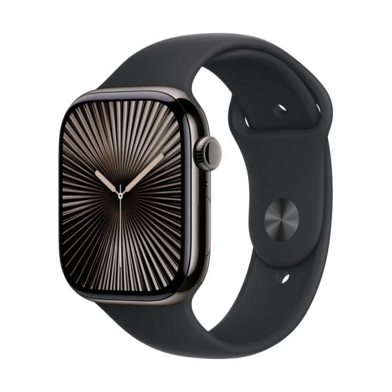 РЕМІНЕЦЬ ДЛЯ ГОДИННИКА APPLE WATCH 46 BLACK SB S/M-ZML
