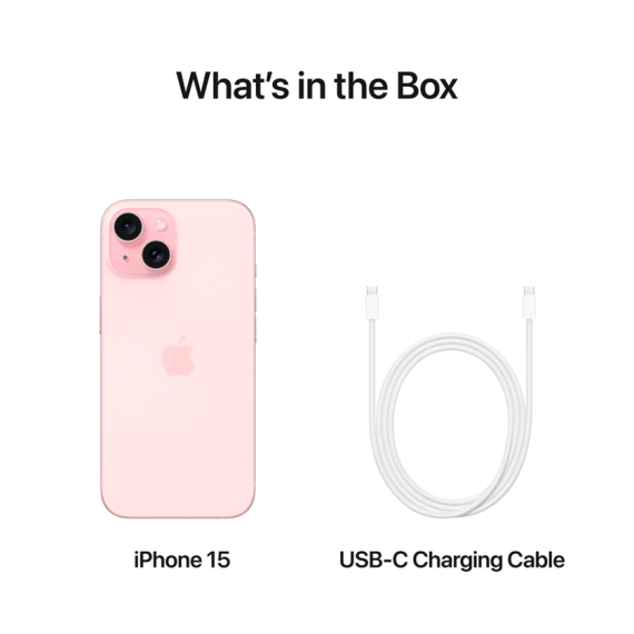 СМАРТФОН IPHONE 15 PINK 256GB-RUB
