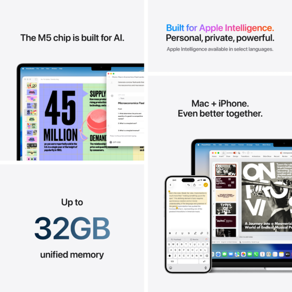 НОУТБУК MBA 13.6 SKY/8C GPU/16GB/512GB-UKR