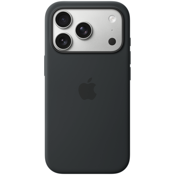 СИЛІКОНОВИЙ ЧОХОЛ IPHONE 17 PRO SI CASE BLACK-ZML