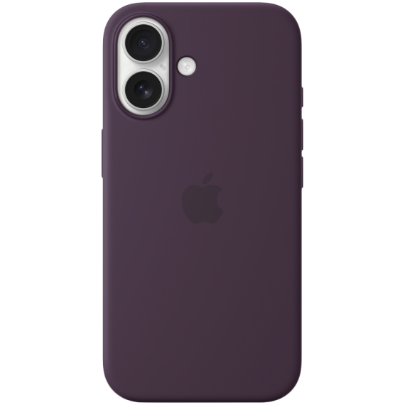 СИЛІКОНОВИЙ ЧОХОЛ IPHONE 16 SI CASE PLUM- ZML