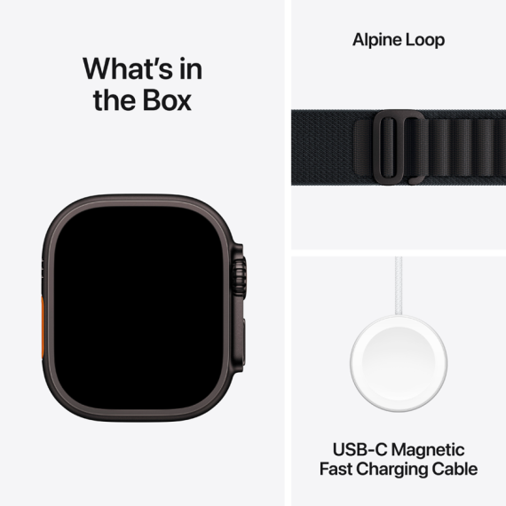 ГОДИННИК APPLE WATCH ULTRA3 49 BK TI BK ALP L-PRU