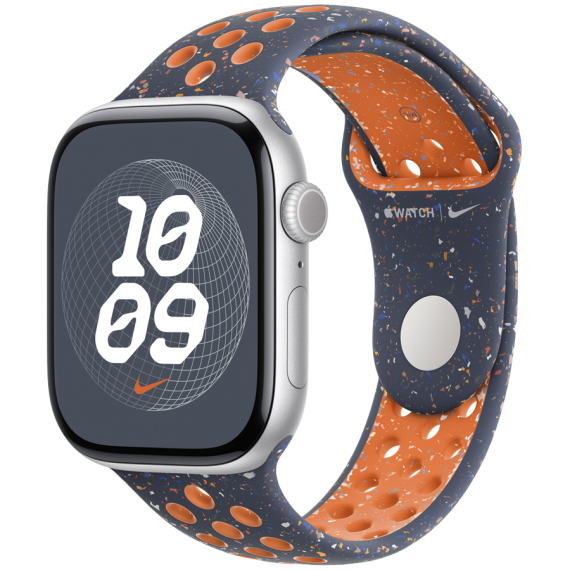 РЕМІНЕЦЬ ДЛЯ ГОДИННИКА APPLE WATCH 46 BLUE FLAME NSB S/M-ZML