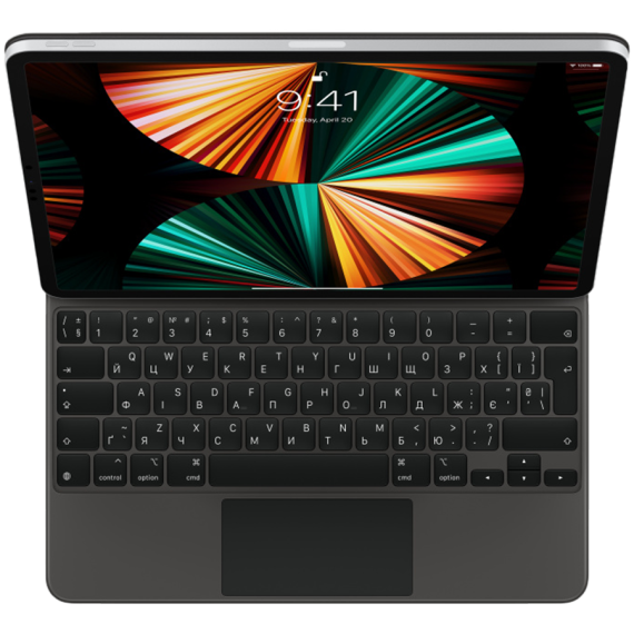 КЛАВІАТУРА IPAD MAGIC KEYBOARD 12.9 BLACK-UKR