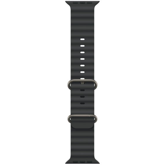 РЕМІНЕЦЬ ДЛЯ ГОДИННИКА APPLE WATCH 49 BLACK NATURAL TI OB-ZML