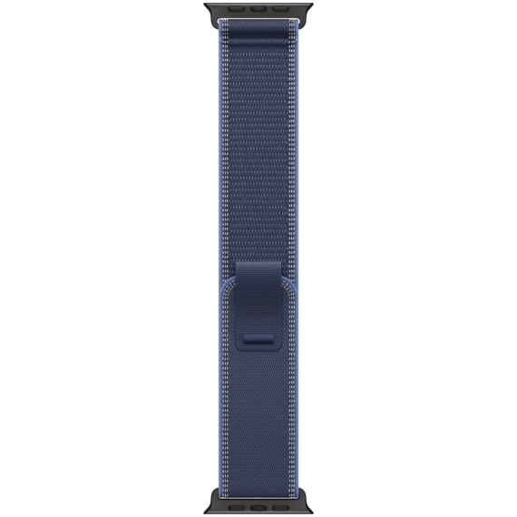 49mm Blue/Bright Blue Trail Loop - S/M - Black Titanium Finish