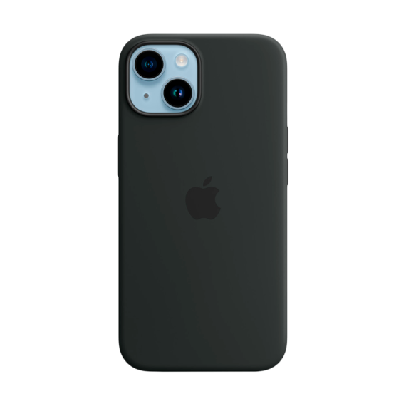 iPhone 14 Silicone Case with MagSafe - Midnight,Model A2910