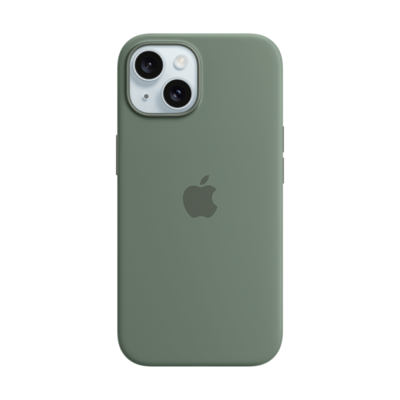 СИЛІКОНОВИЙ ЧОХОЛ IPHONE 15 SI CASE CYPRESS-ZML