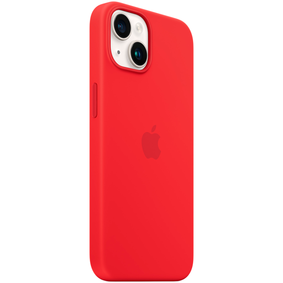 iPhone 14 Silicone Case with MagSafe - (PRODUCT)RED,Model A2910
