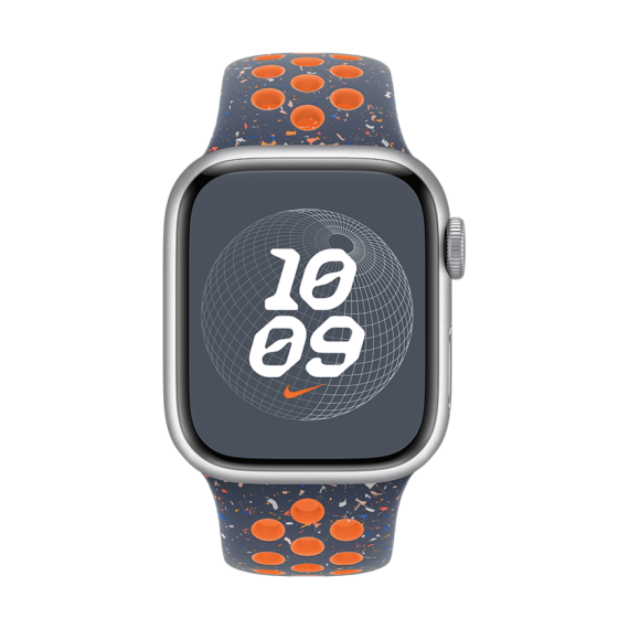 РЕМІНЕЦЬ ДЛЯ ГОДИННИКА APPLE WATCH 41 BLUE FLAME NSB M/L-ZML