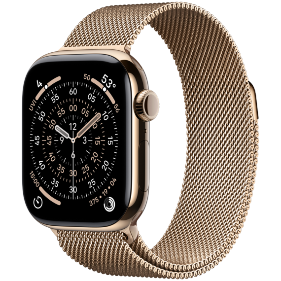 ГОДИННИК APPLE WATCH 11 42 GOLD TI GD ML CEL-RKZ
