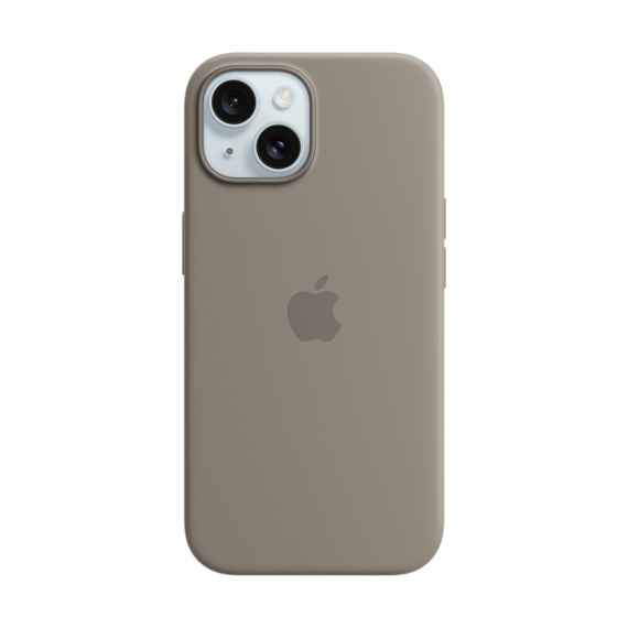 СИЛІКОНОВИЙ ЧОХОЛ IPHONE 15 SI CASE CLAY- ZML