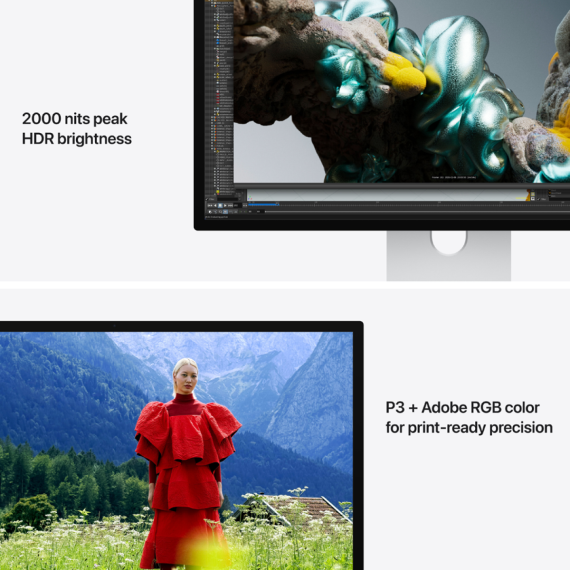 МОНІТОР STUDIO DISPLAY XDR STD/HEIGHT/1M-RUS