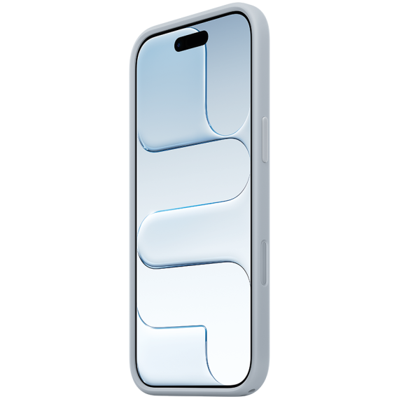 ЧОХОЛ-НАКЛАДКА IPHONE AIR BUMPER LIGHT BLUE-ZML