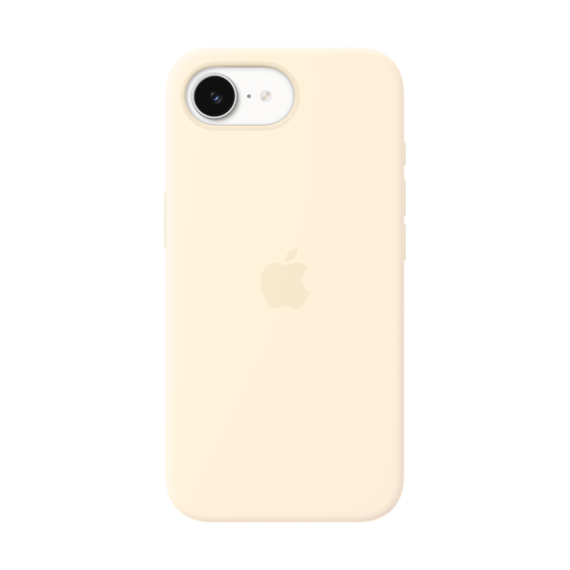 СИЛІКОНОВИЙ ЧОХОЛ IPHONE 17E SI CASE VANILLA-ZML