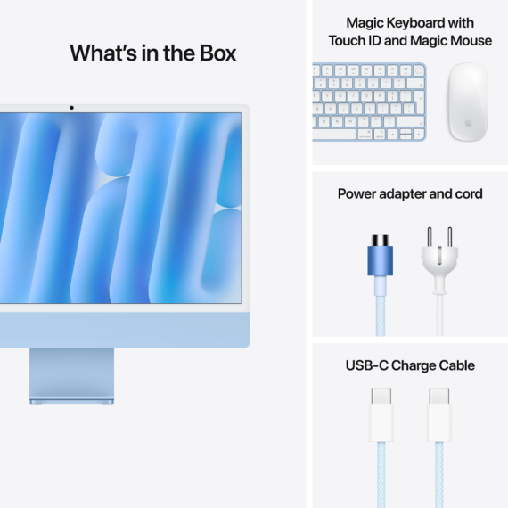 КОМП’ЮТЕР IMAC 24" BLU/10CCPU/10CGPU/16GB/256-UKR