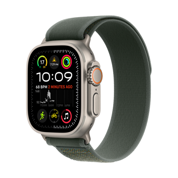 РЕМІНЕЦЬ ДЛЯ ГОДИННИКА APPLE WATCH 49 GREEN N TI TL S/M-ZML