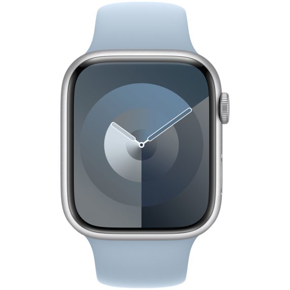 РЕМІНЕЦЬ ДЛЯ ГОДИННИКА APPLE WATCH 45 LIGHT BLUE SB M/L-ZML