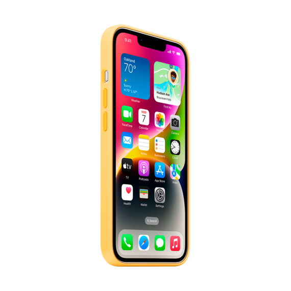 СИЛІКОНОВИЙ ЧОХОЛ IPHONE 14 SI CASE SUNGLOW-ZEE