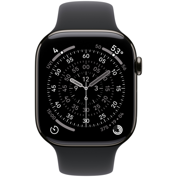 ГОДИННИК APPLE WATCH 11 46 SL TI BK SB SM CEL-RKZ