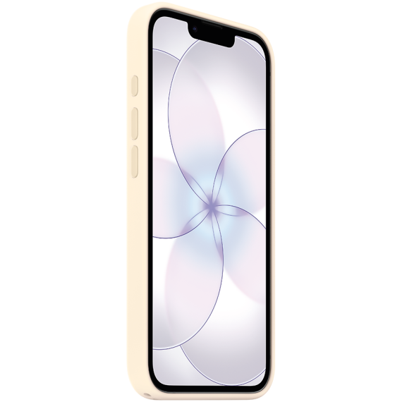 СИЛІКОНОВИЙ ЧОХОЛ IPHONE 17E SI CASE VANILLA-ZML