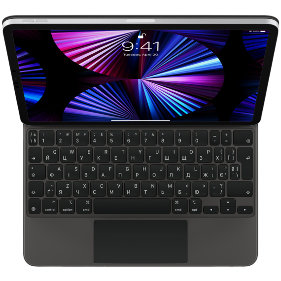 КЛАВІАТУРА IPAD MAGIC KEYBOARD 11 BLACK-UKR