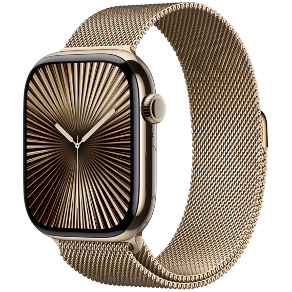 РЕМІНЕЦЬ ДЛЯ ГОДИННИКА APPLE WATCH 46 GOLD ML S/M-ZML