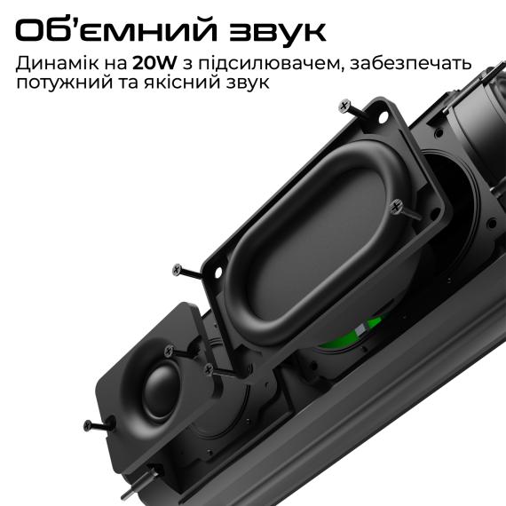 Портативна бездротова колонка HiFuture alpha.black