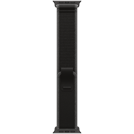 49mm Black/Charcoal Trail Loop - S/M - Black Titanium Finish