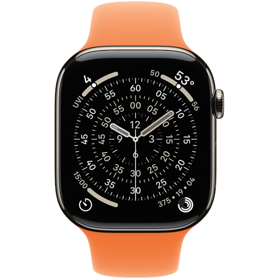 РЕМІНЕЦЬ ДЛЯ ГОДИННИКА APPLE WATCH 46 CLEMENTINE SB M/L-ZML
