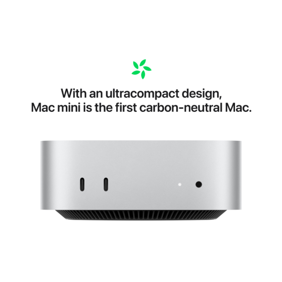 Компʼютер Mac mini A3238 M4 10C CPU 10C GPU 32GB/512GB SSD