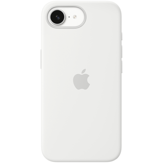 СИЛІКОНОВИЙ ЧОХОЛ IPHONE 16E SI CASE WHITE-ZML