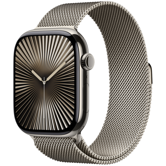 РЕМІНЕЦЬ ДЛЯ ГОДИННИКА APPLE WATCH 46 NATURAL ML S/M-ZML
