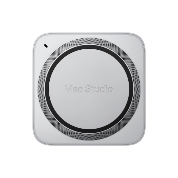 Mac Studio Silver A3389 M3 Ultra 32C CPU 80C GPU 512GB Back: 4хTB 52x USB-A HDMI 10Gb 4TB SSD