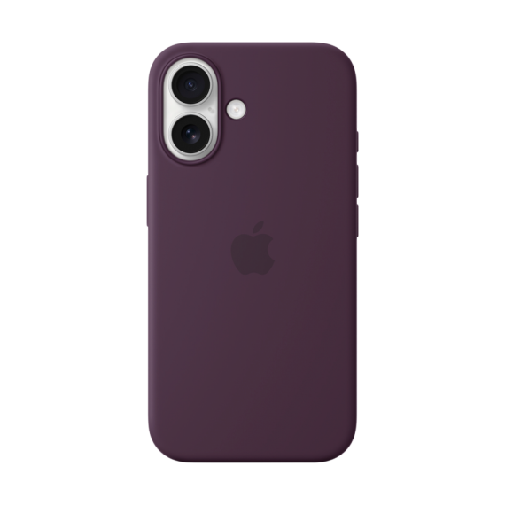 СИЛІКОНОВИЙ ЧОХОЛ IPHONE 16 SI CASE PLUM- ZML