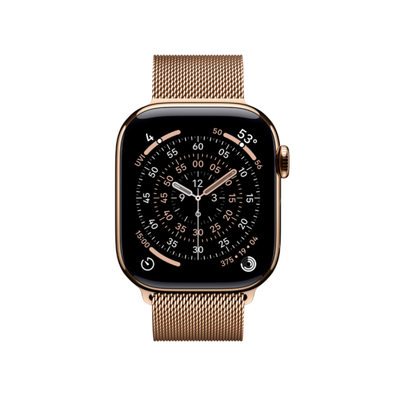ГОДИННИК APPLE WATCH 11 42 GOLD TI GD ML CEL-RKZ