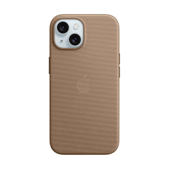 ЧОХОЛ IPHONE 15 FINEWOVEN CASE TAUPE-ZML