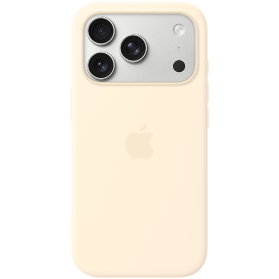 СИЛІКОНОВИЙ ЧОХОЛ IPHONE 17 PRO SI CASE VANILLA-ZML