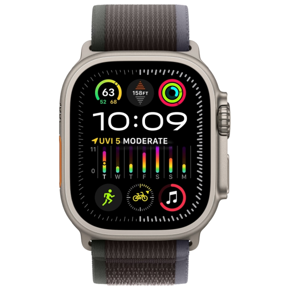 Ремінець ArmorStandart Trail Loop для Apple Watch 49/46/45/44/42 (Series 1-3) Blue Black