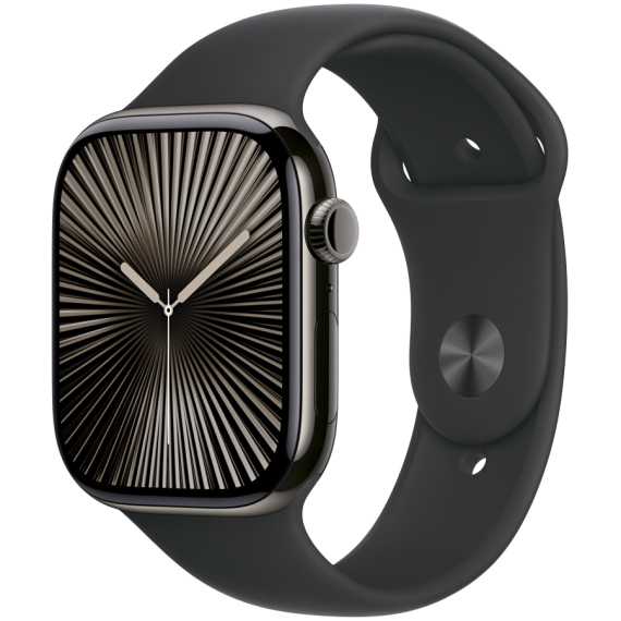 РЕМІНЕЦЬ ДЛЯ ГОДИННИКА APPLE WATCH 46 BLACK SB S/M-ZML