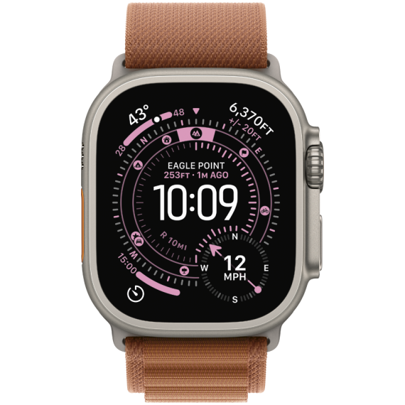 РЕМІНЕЦЬ ДЛЯ ГОДИННИКА APPLE WATCH 49 TERRA CTTA N TI ALP S-ZML