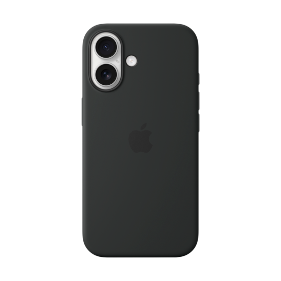 СИЛІКОНОВИЙ ЧОХОЛ IPHONE 16 SI CASE BLACK- ZML
