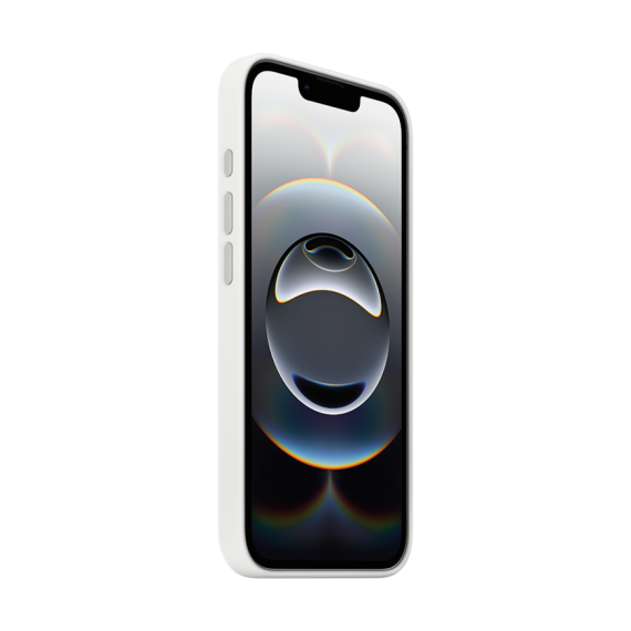 СИЛІКОНОВИЙ ЧОХОЛ IPHONE 16E SI CASE WHITE-ZML