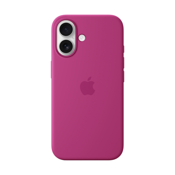 СИЛІКОНОВИЙ ЧОХОЛ IPHONE 16 SI CASE FUCHSIA-ZML