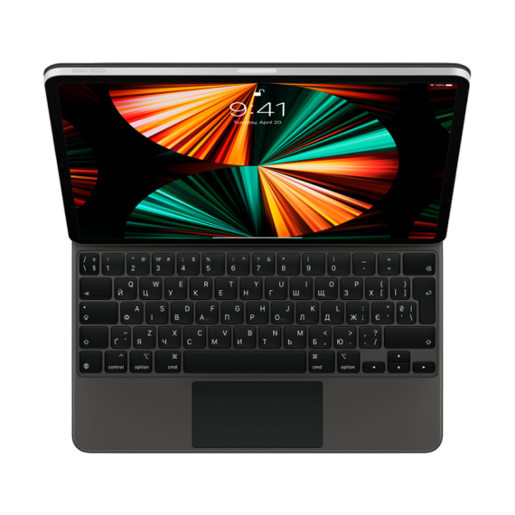 КЛАВІАТУРА IPAD MAGIC KEYBOARD 12.9 BLACK-UKR