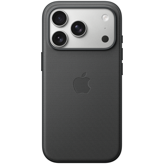 Плетений чохол Premium Silicone Case Full для iPhone 17 Pro Black